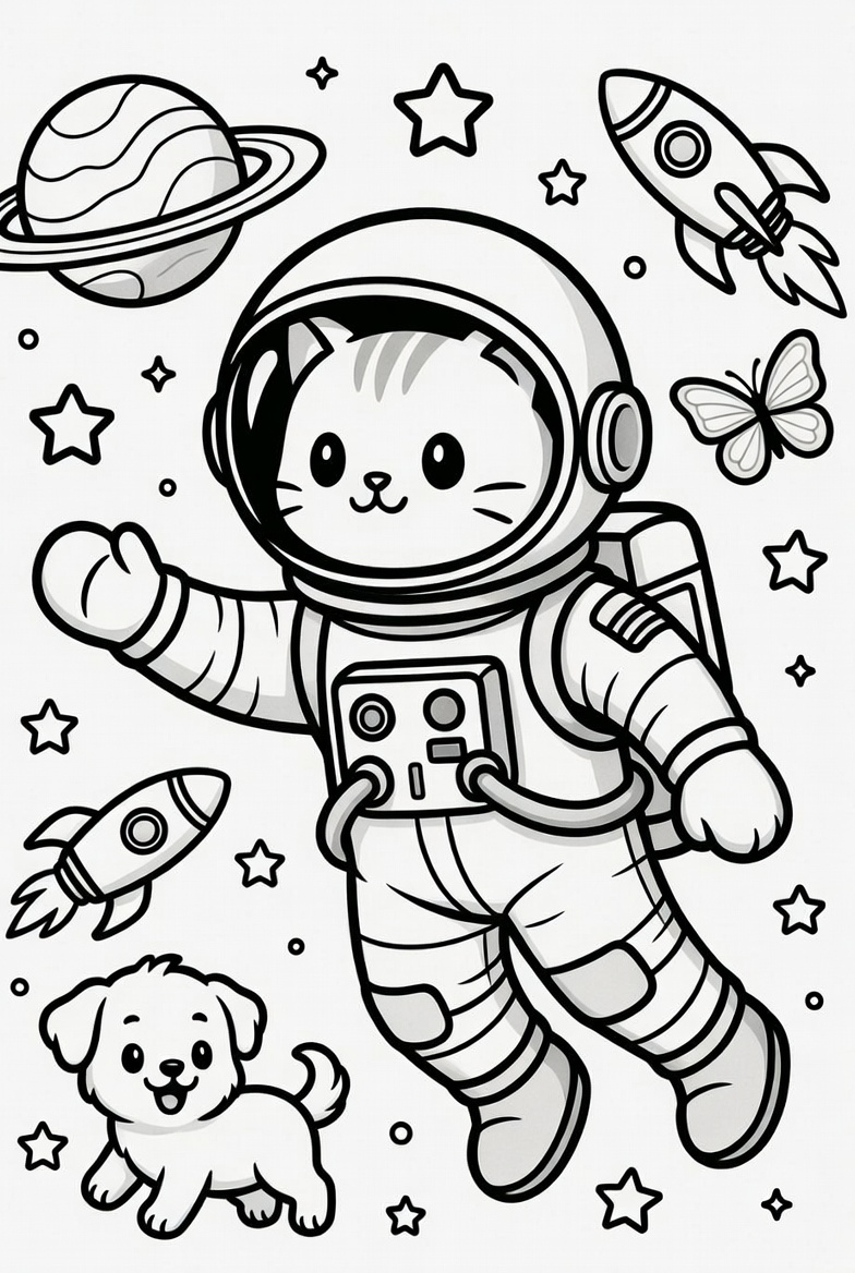 Fun Fantasy Coloring book