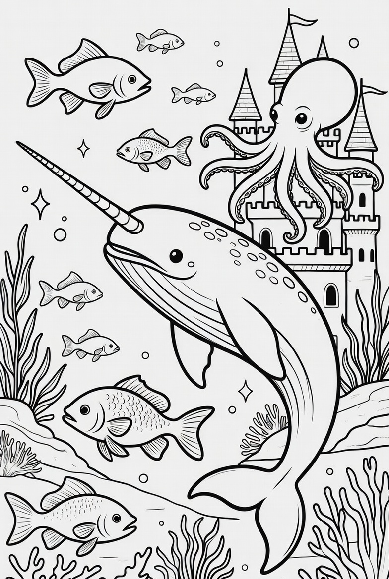Fun Fantasy Coloring book