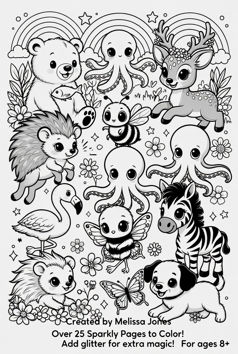 Fun Fantasy Coloring book